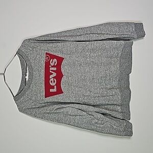 Levi's medium grey crew neck sweater